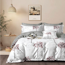 Lenjerie De Pat Percalle Imprimat (Prc168) - King Size 6 Piese