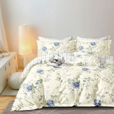 Lenjerie De Pat Percalle Imprimat (Prc172) - King Size 6 Piese Cu Husă