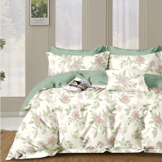 Lenjerie De Pat Percalle Imprimat (Prc177) - King Size 4 Piese
