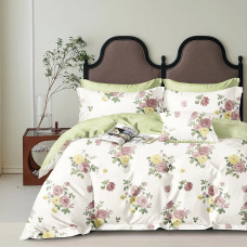 Lenjerie De Pat Percalle Imprimat (Prc189) - King Size 6 Piese