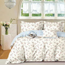 Lenjerie De Pat Percalle Imprimat (Prc195) - King Size 6 Piese Cu Husă